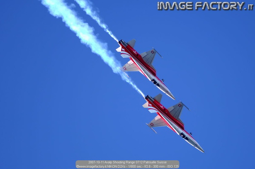 2007-10-11 Axalp Shooting Range 0712 Patrouille Suisse